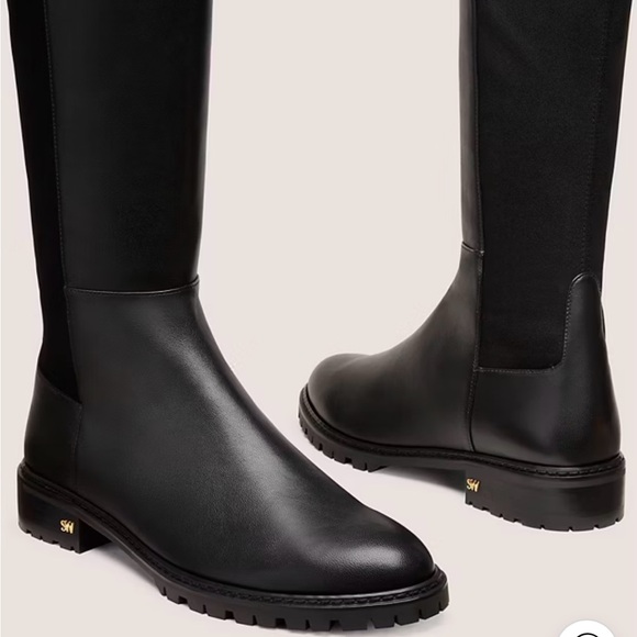 Stuart Weitzman City Knee High Boot, Size 9, Black, NWT - Picture 4 of 4